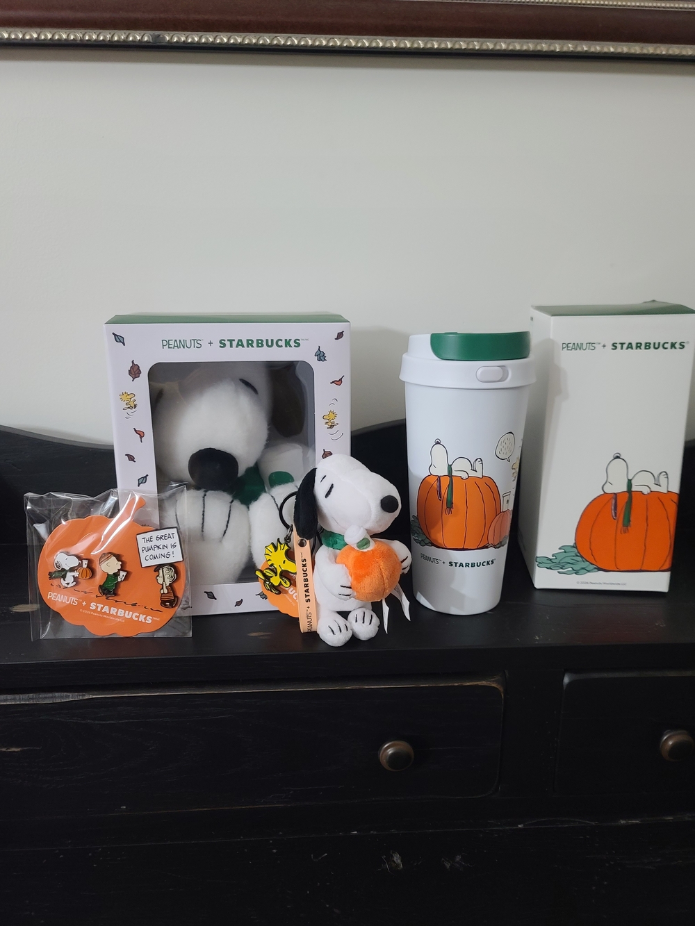 Starbucks +  Peanuts  2026 Snoopy Giftset Bundle